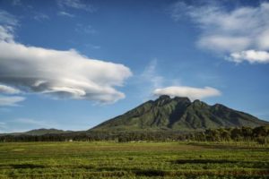 Climbing Mount Bisoke Volcano in Rwanda