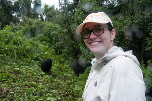 A safari in the Volcanoes National Park