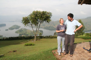 Visiting Lake Bunyonyi