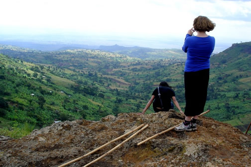 Visiting the Sipi Falls