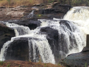 waterfalls in Murchison Falls National Park