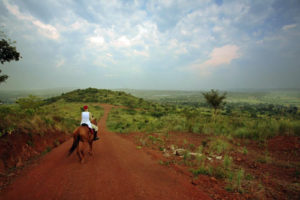 Horseback riding in Jinja Uganda