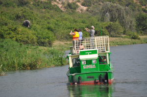 A safari in Queen Elizabeth National Park