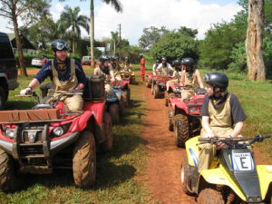 Quad biking on the Nile river and Jinja