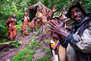 Visiting the Batwa pygmies in Mgahinga