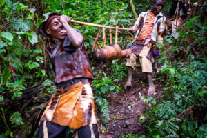 Batwa trail in Mgahinga