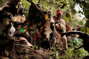 the batwa in Bwindi Impenetrable Forest National Park