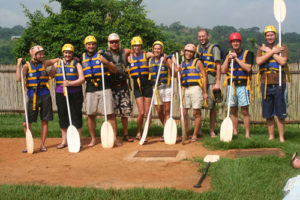 White water rafting in Jinja