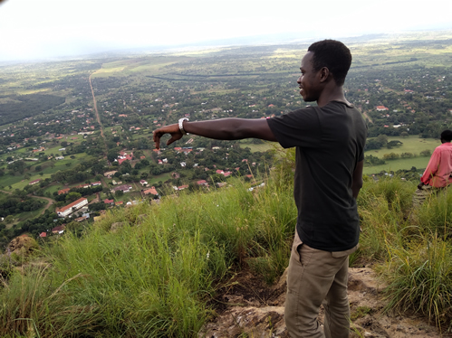 Climbing Tororo Rock