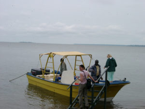 Boat cruise in Ngamba Island