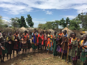 Karamojong in Matheniko Game Reserve