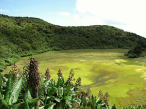 Climbing Mount Gahinga in Uganda