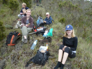 Climbing Mount Muhavura