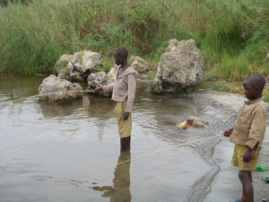 Fishing in Rwanda