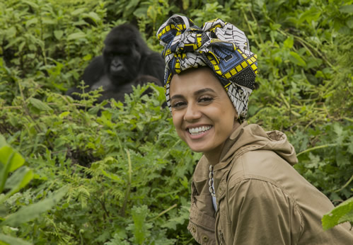 Gorilla Trekking at the Volcanoes National Park