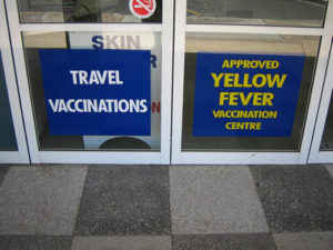 Yellow fever vaccination in Africa