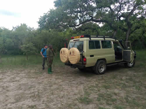 Renting a car in Uganda
