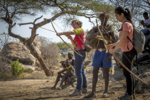 Hunting with the Hadzabe people