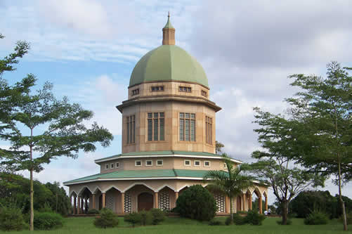 The Bahai Temple in Kampala Uganda