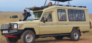 A Tour Van in Africa