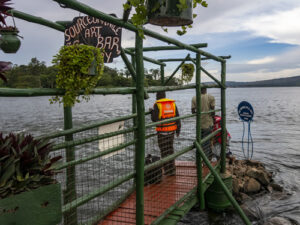 Source of the Nile river in Jinja