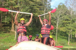 Visiting the source of the Nile in Jinja